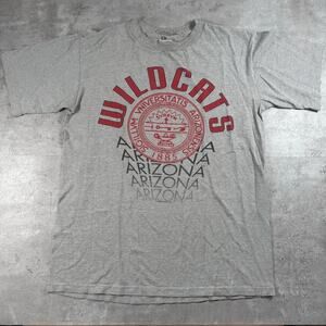 Vintage University of Arizona wildcats striped t-shirt size large made in USA